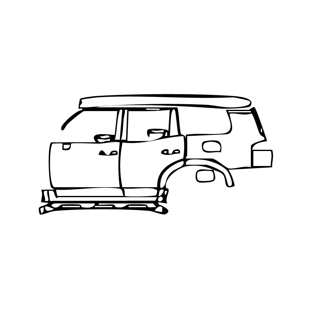 Pre-Cut PPF Lexus GX (US) Premium+ 2024 - PPF-Kits