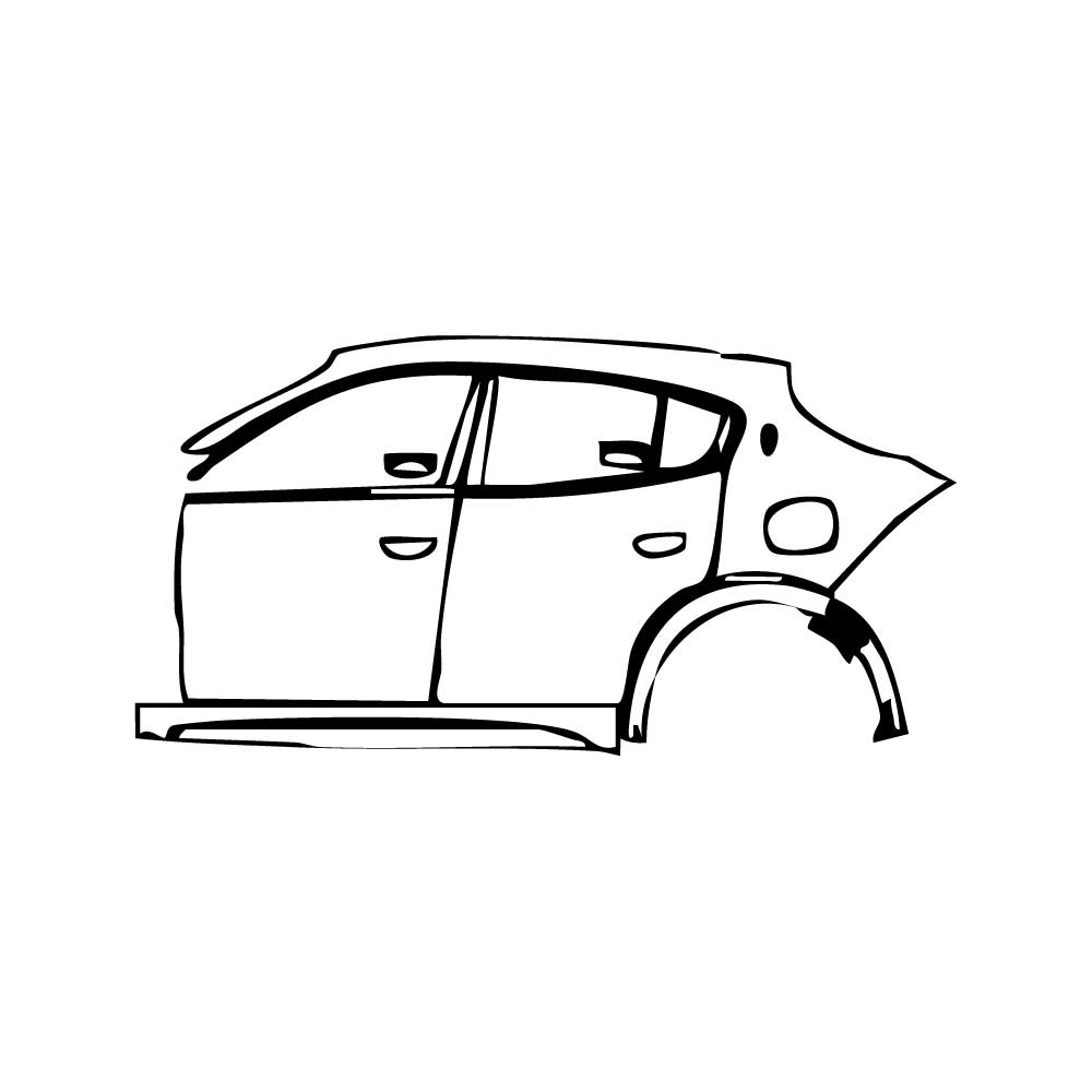 Pre-Cut PPF Maserati Grecale Modena 2024 - PPF-Kits