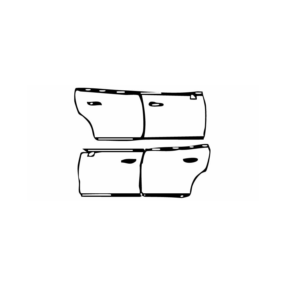 Pre-Cut PPF Mercedes-Benz EQS SUV 580 4MATIC 2024 - PPF-Kits