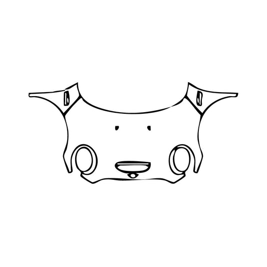 Pre-Cut PPF MINI MINI Convertible John Cooper Works (JCW) 2024 - PPF-Kits