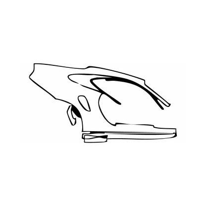 Pre-Cut PPF Porsche 911 Turbo S Coupe 2024 - PPF-Kits