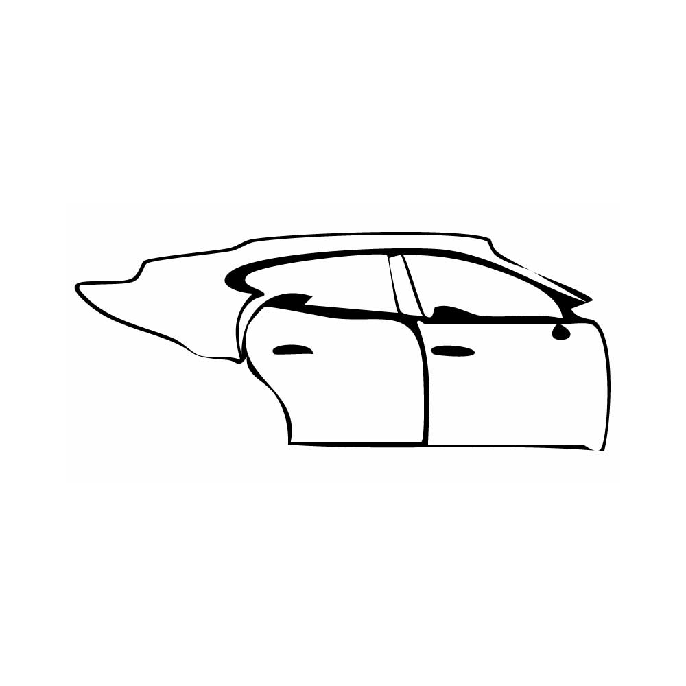 Pre-Cut PPF Porsche Taycan Sedan Taycan Turbo GT 2024 - PPF-Kits