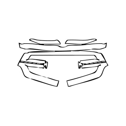 Pre-Cut PPF RAM Trucks 1500 Crew Cab Laramie 2023 - PPF-Kits