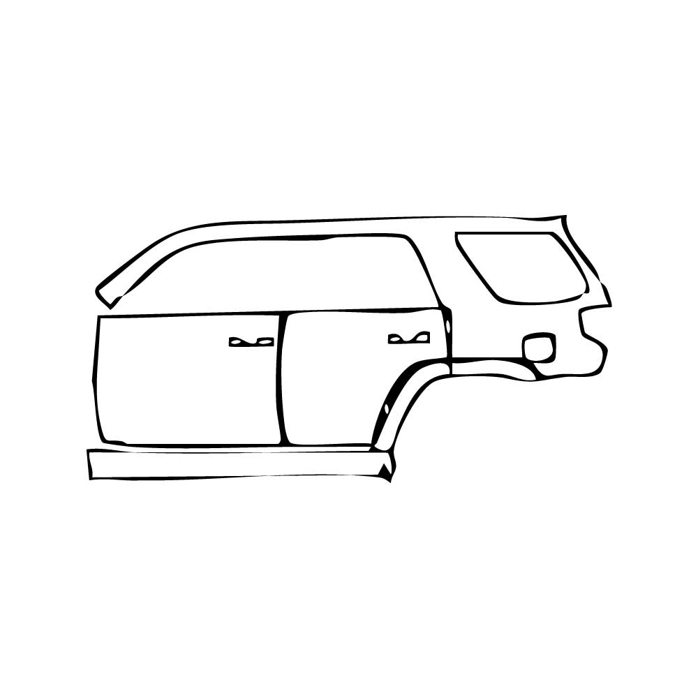 Pre-Cut PPF Toyota 4 Runner Limited 2022 - PPF-Kits