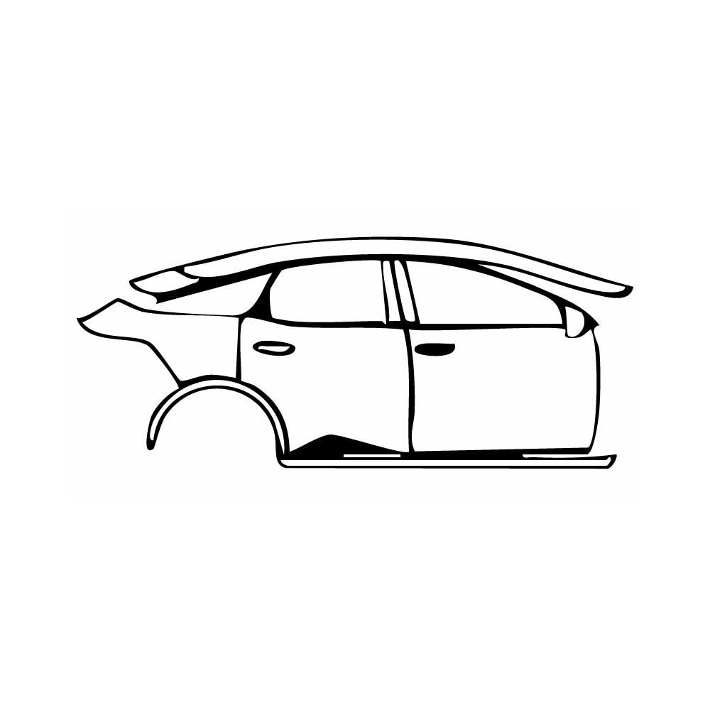 Pre-Cut PPF Toyota bZ3 2023 - PPF-Kits