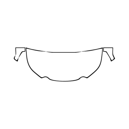 Pre-Cut PPF Toyota Hilux (EU) Double Cab Invincible X 2021 - PPF-Kits