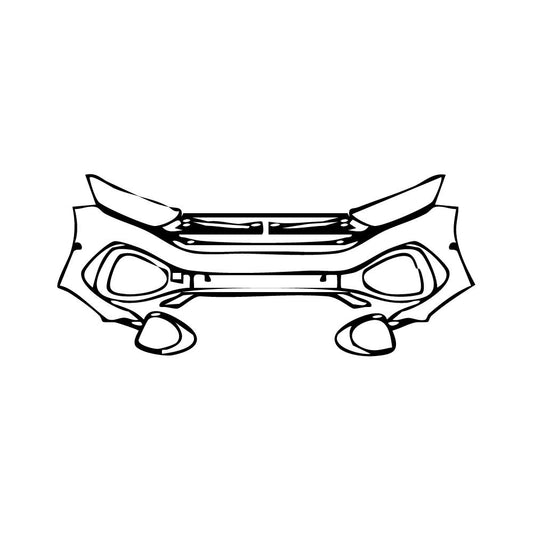 Pre-Cut PPF Volkswagen T-Roc (EU) R-line 2022 - PPF-Kits