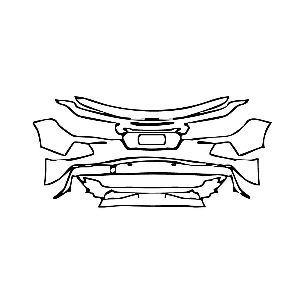 Pre-Cut PPF Chevrolet Corvette Stingray Convertible 2020 - PPF-Kits