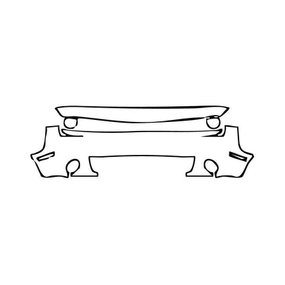 Pre-Cut PPF Dodge Challenger Standard body R T SCAT PACK 2016 - PPF-Kits