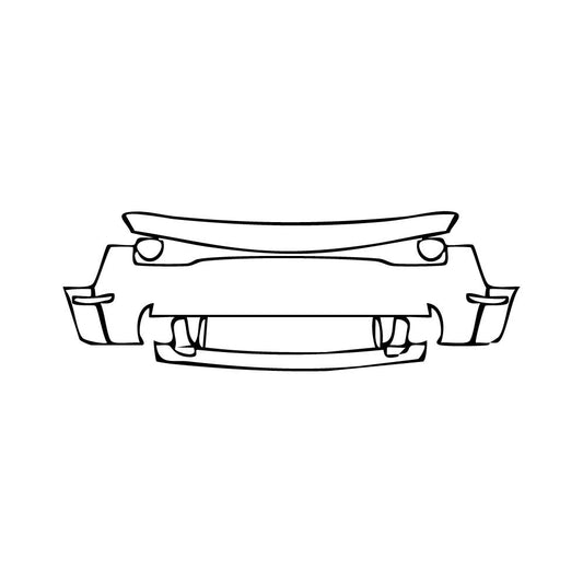 Pre-Cut PPF Dodge Challenger Widebody SRT HELLCAT REDEYE 2019 - PPF-Kits