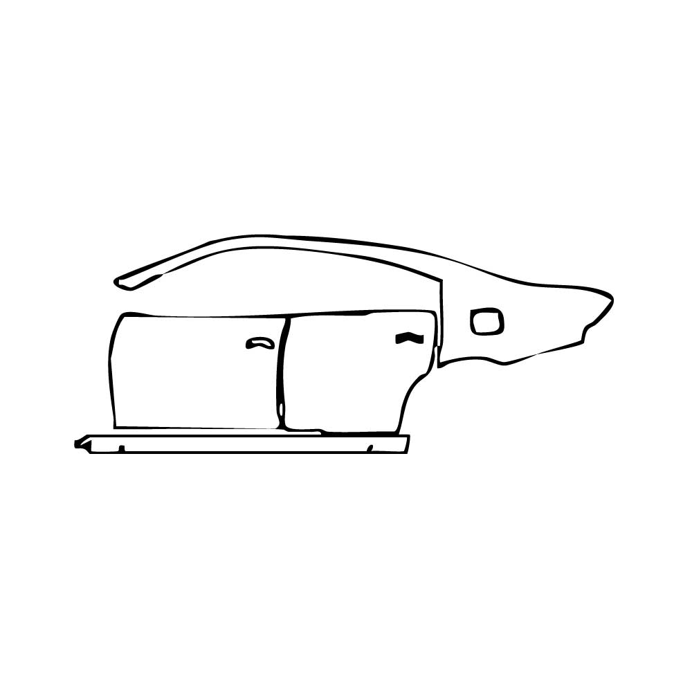 Pre-Cut PPF Dodge Charger Standard body SCAT PACK 2019 - PPF-Kits