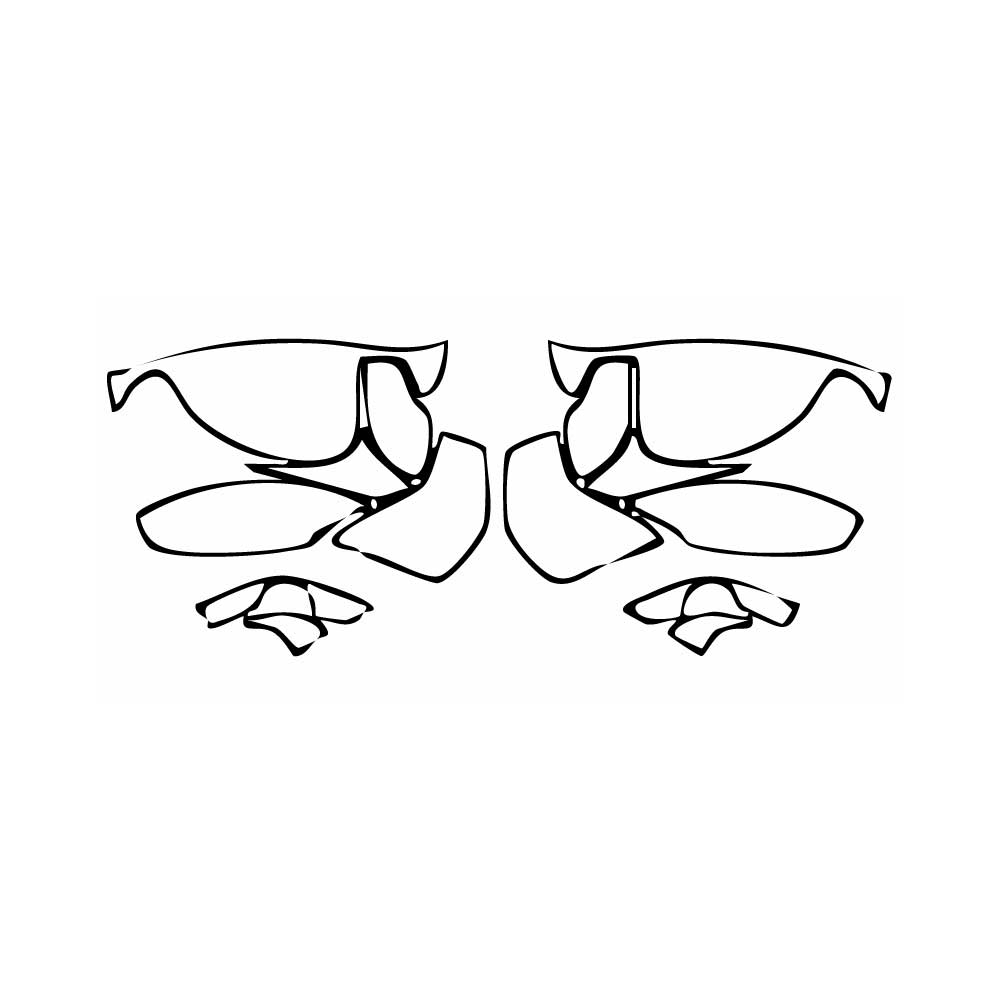 Pre-Cut PPF Ferrari F8 Tributo 2021 - PPF-Kits