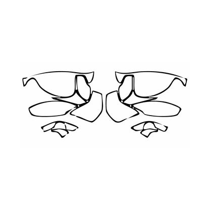 Pre-Cut PPF Ferrari F8 Tributo 2021 - PPF-Kits