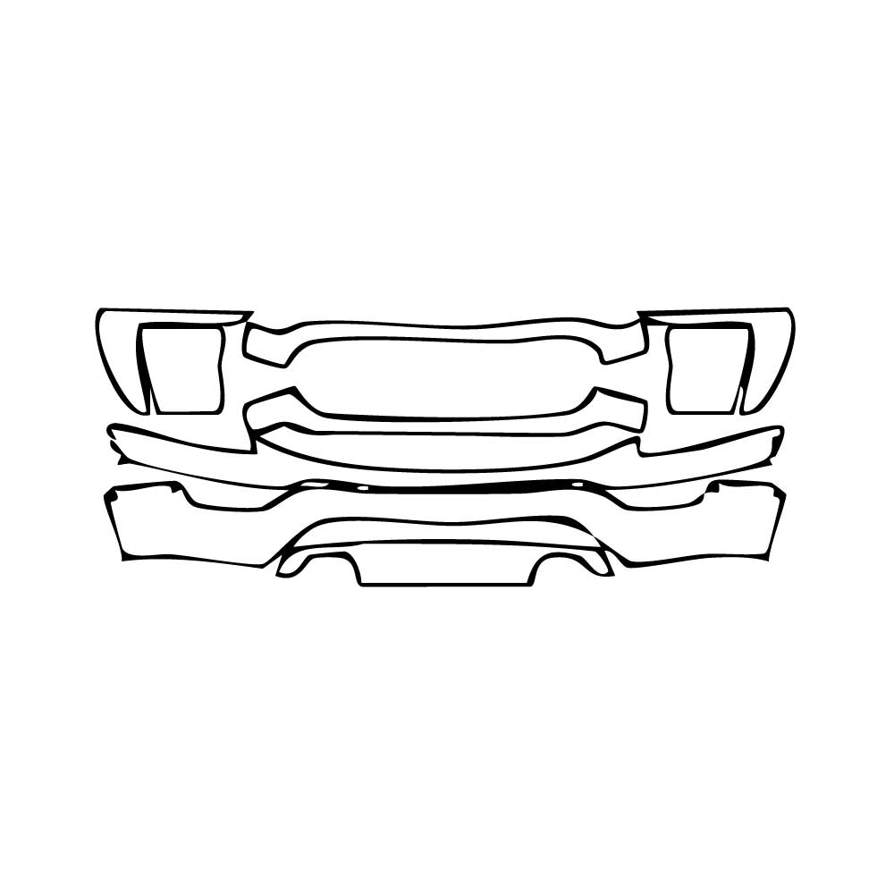 Pre-Cut PPF Ford F-150 SuperCrew Limited 2022 - PPF-Kits