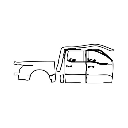 Pre-Cut PPF Ford F-150 Lightning XLT 2022 - PPF-Kits