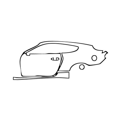 Pre-Cut PPF Ford Mustang Fastback ShelbyGT500 2021 - PPF-Kits