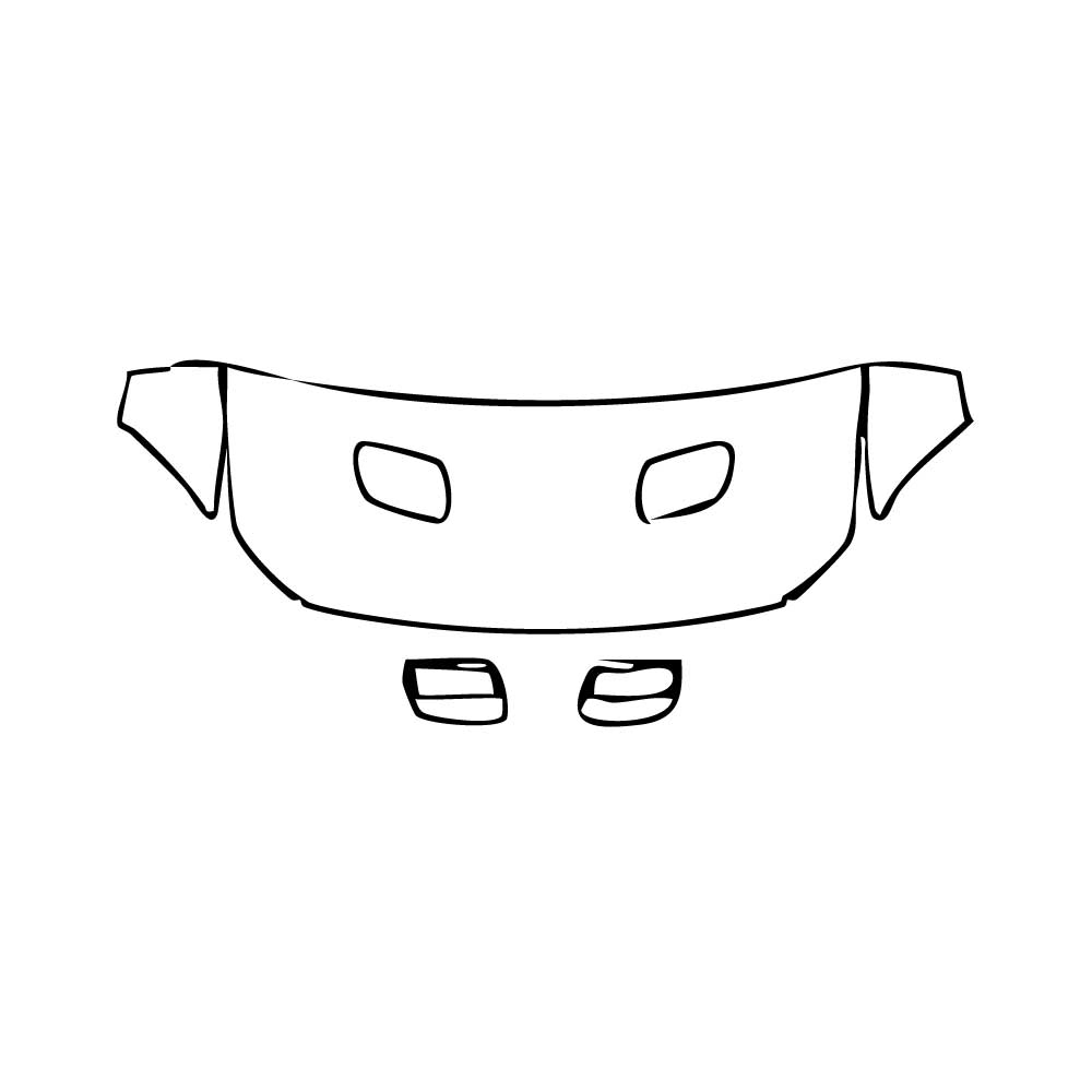 Pre-Cut PPF Ford Mustang Fastback Mach 1 2021 - PPF-Kits