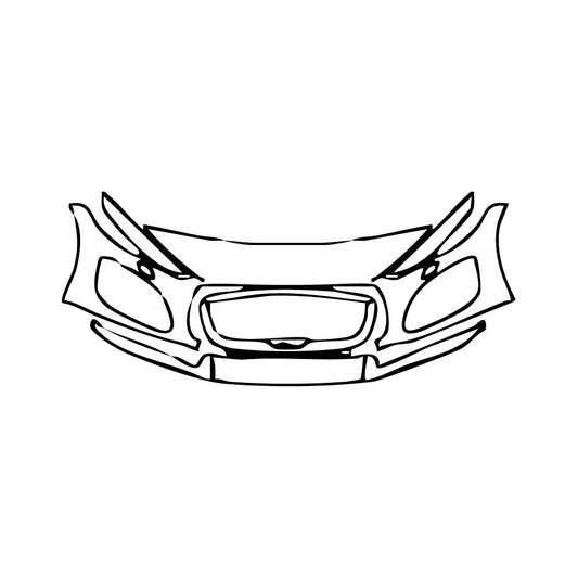 Pre-Cut PPF Jaguar F-Type Base Convertible 2021 - PPF-Kits