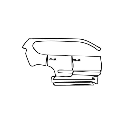 Pre-Cut PPF Lexus GX 2010 - PPF-Kits