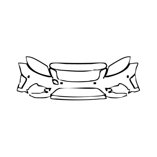 Pre-Cut PPF Mercedes-Benz C Class Sedan AMG Line Extended Wheelbase 2019 - PPF-Kits