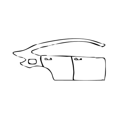 Pre-Cut PPF Mercedes-Benz GLC Coupe AMG GLC43 2017 - PPF-Kits