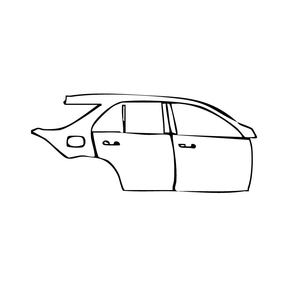 Pre-Cut PPF Mercedes-Benz GLE GLE SUV Base 2020 - PPF-Kits