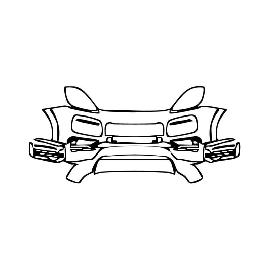 Pre-Cut PPF Porsche Cayenne Cayenne Turbo 2018 - PPF-Kits