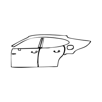 Pre-Cut PPF Porsche Panamera Sedan Panamera Turbo S E-Hybrid 2017 - PPF-Kits