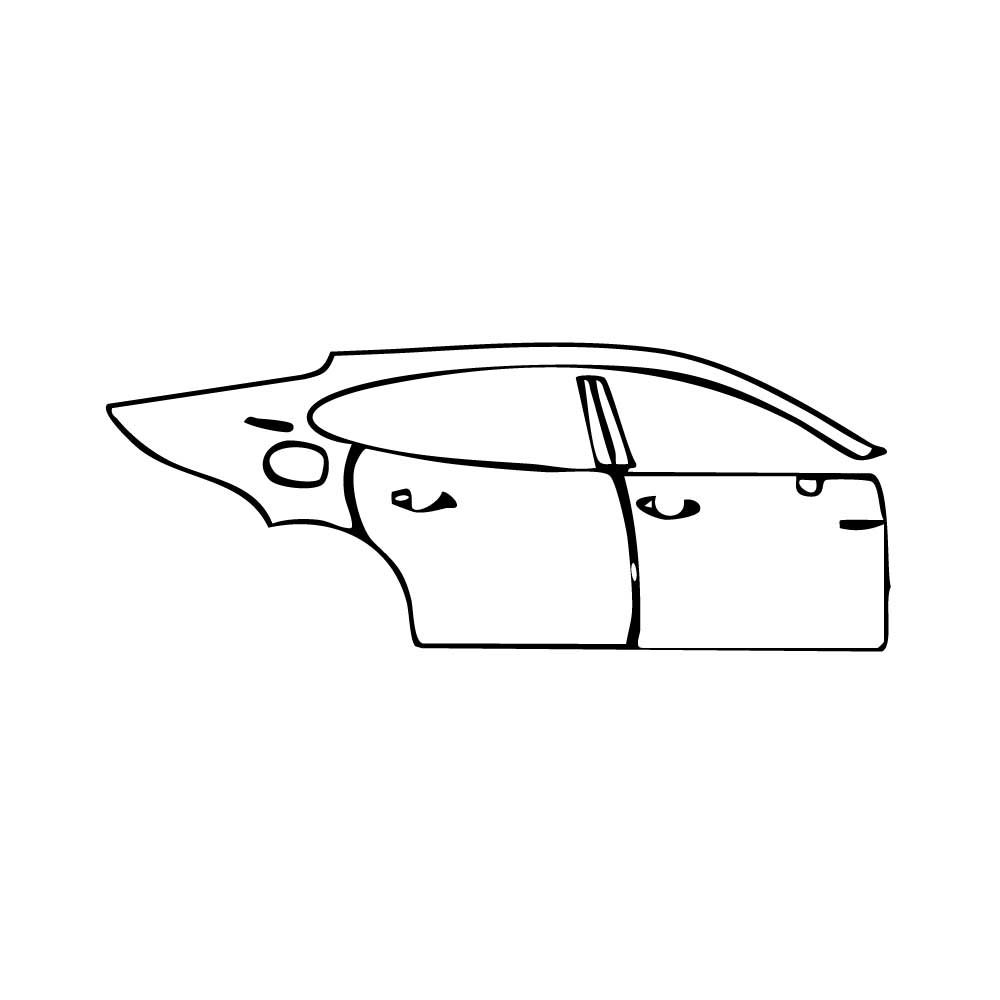 Pre-Cut PPF Porsche Panamera Sedan Panamera Turbo S E-Hybrid Executive 2017 - PPF-Kits