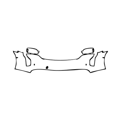 Pre-Cut PPF Porsche Taycan Sedan Taycan 4S 2019 - PPF-Kits