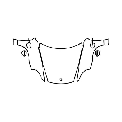 Pre-Cut PPF Porsche Taycan Sedan Taycan Turbo S 2019 - PPF-Kits