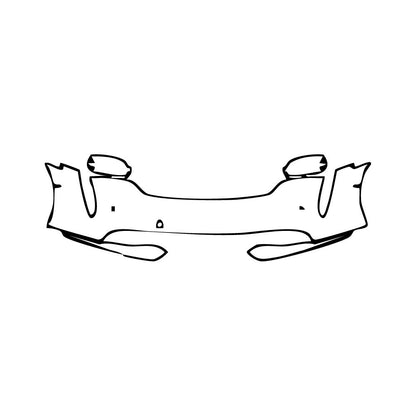 Pre-Cut PPF Porsche Taycan Sedan Taycan Turbo S 2019 - PPF-Kits