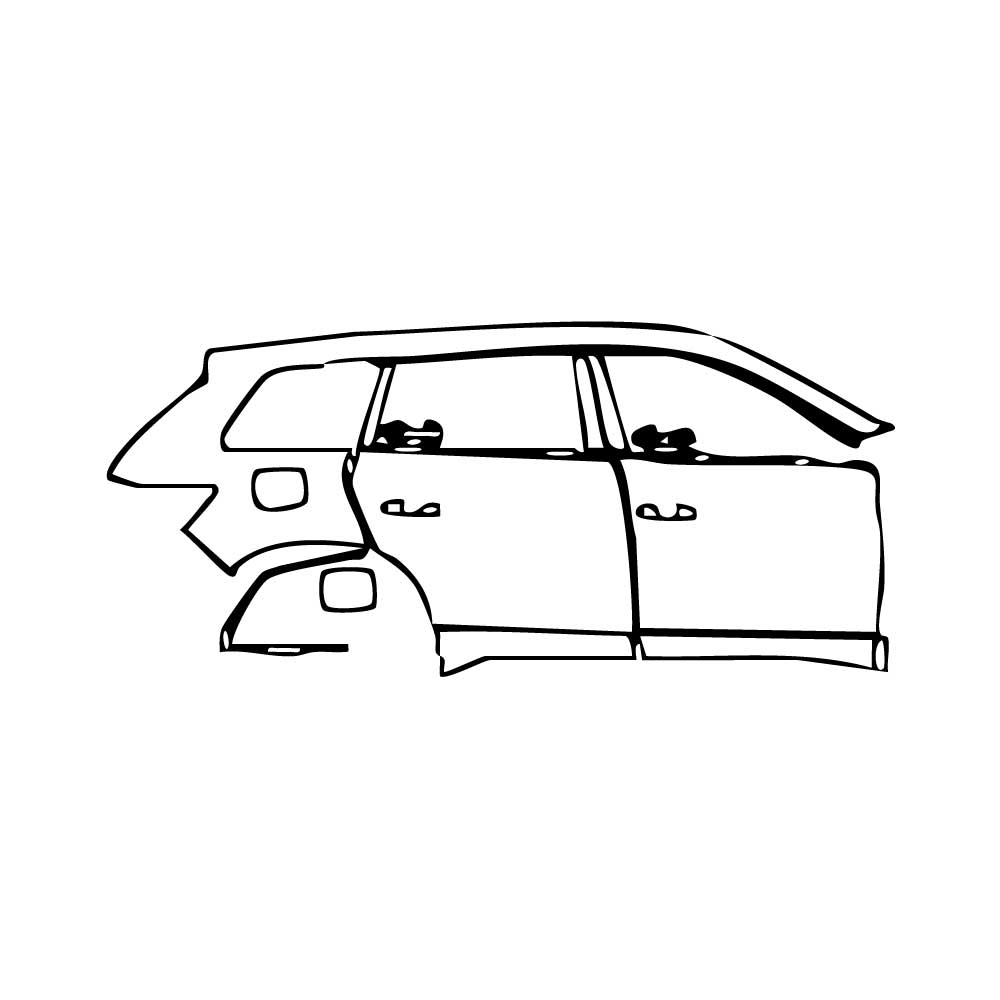 Pre-Cut PPF Skoda Kodiaq VRS (EU) 2022 - PPF-Kits