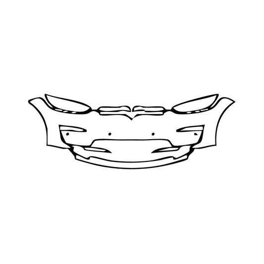 Pre-Cut PPF Tesla Model X Plaid 2022 - PPF-Kits