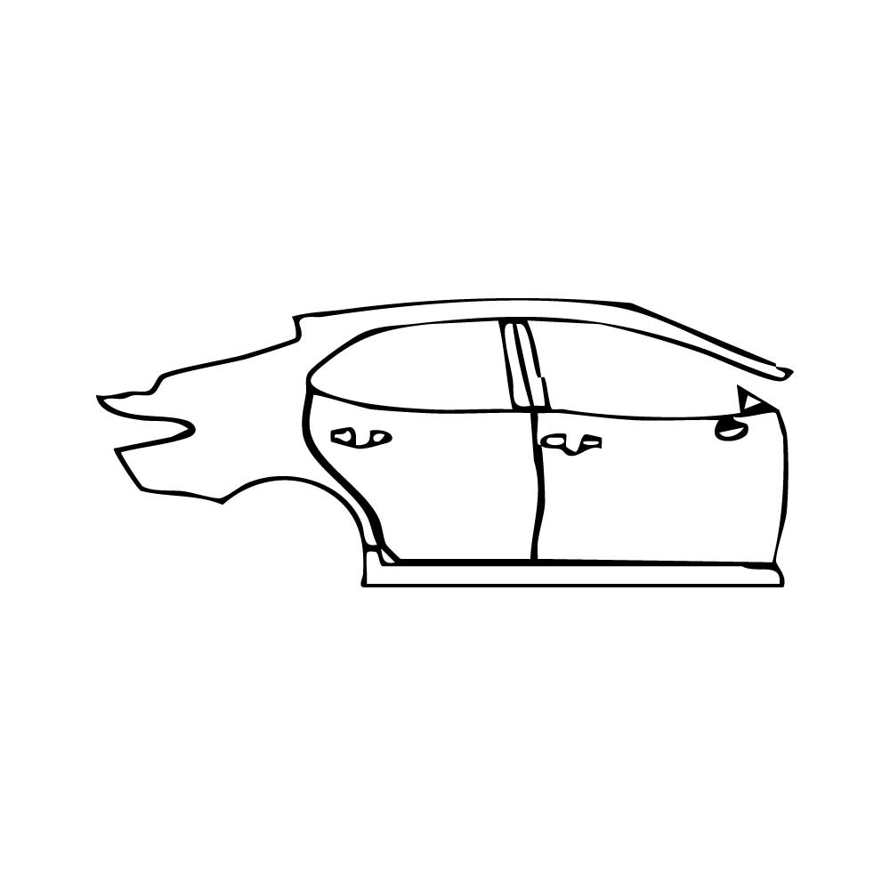 Pre-Cut PPF Toyota Camry (CN) Luxury 2018 - PPF-Kits