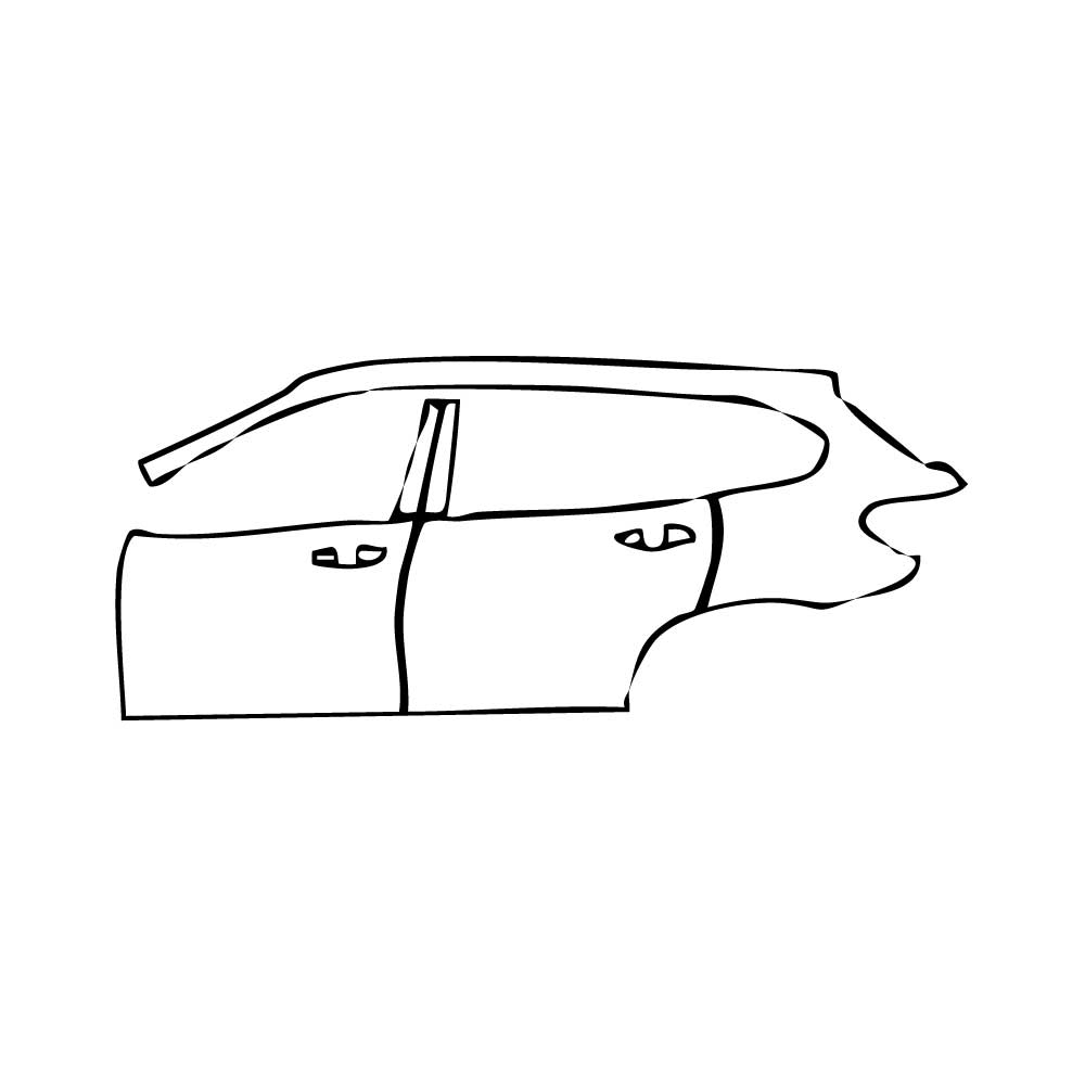 Pre-Cut PPF BMW X1 Extended Wheelbase Base 2016 - PPF-Kits