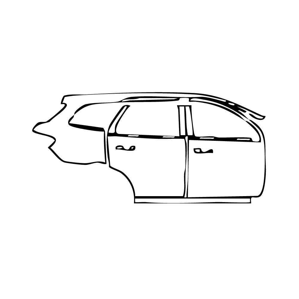 Pre-Cut PPF Ford Everest sport 2017 - PPF-Kits