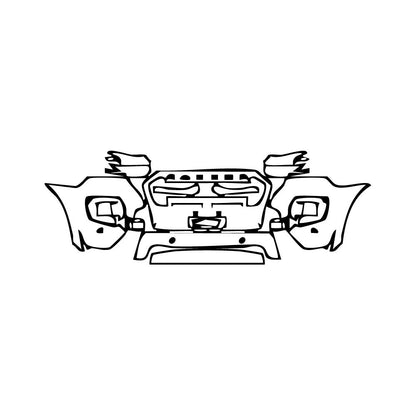 Pre-Cut PPF Ford Ranger (EU) Wildtrak 2020 - PPF-Kits