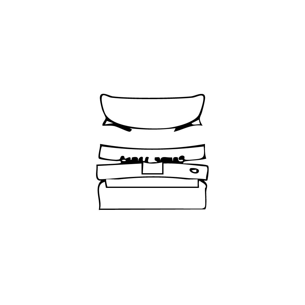 Pre-Cut PPF Land Rover Range Rover Standard Wheelbase Base 2013 - PPF-Kits