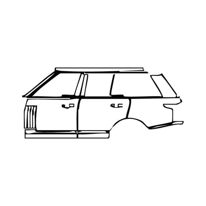 Pre-Cut PPF Land Rover Range Rover Standard Wheelbase Base 2018 - PPF-Kits