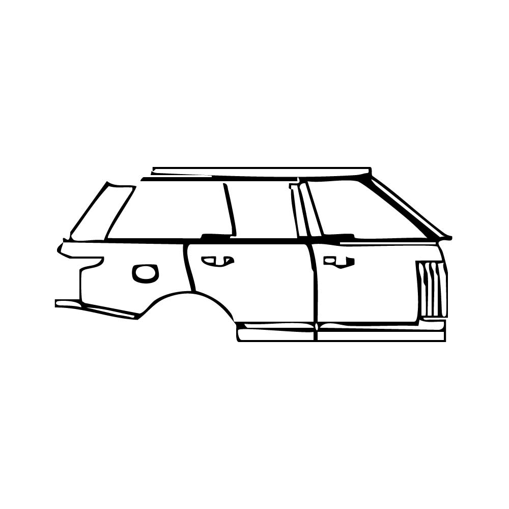 Pre-Cut PPF Land Rover Range Rover Standard Wheelbase Base 2018 - PPF-Kits