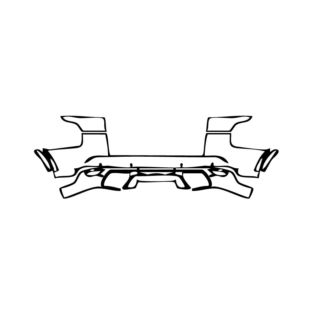 Pre-Cut PPF Land Rover Range Rover Sport SVR 2018 - PPF-Kits