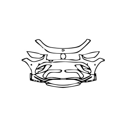 Pre-Cut PPF Mercedes-Benz AMG GT 4-Door 63 S 2019 - PPF-Kits