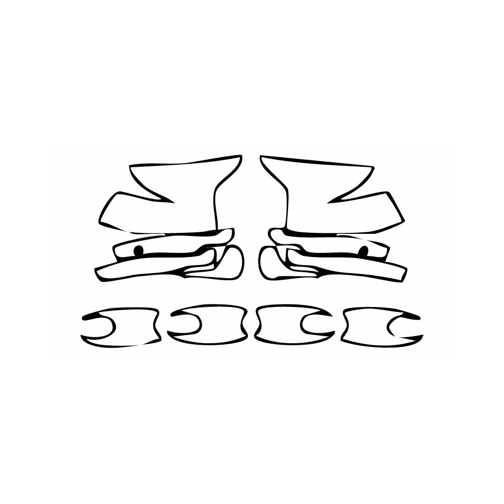 Pre-Cut PPF BMW X3 Standard Wheelbase X3 M 2020 - PPF-Kits