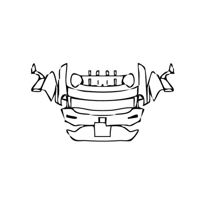 Pre-Cut PPF Honda Civic Type R 2017 - PPF-Kits