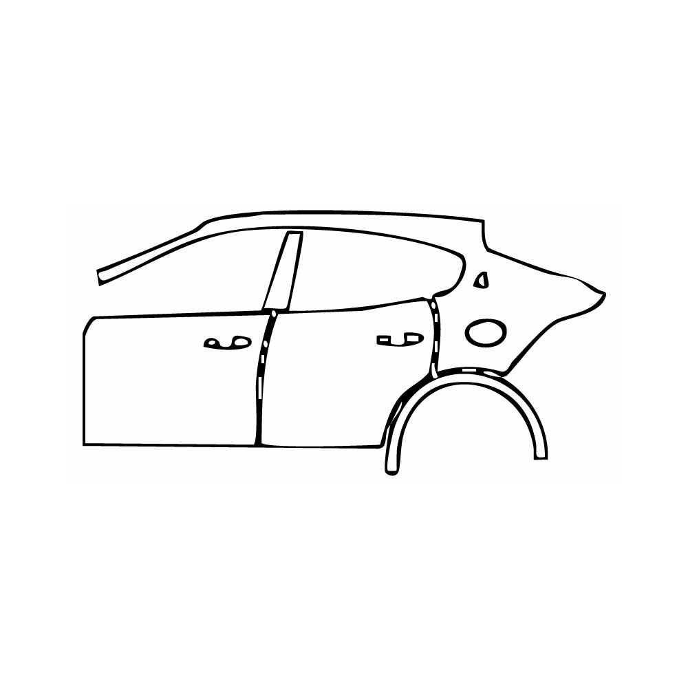 Pre-Cut PPF Maserati Levante Trofeo 2019 - PPF-Kits