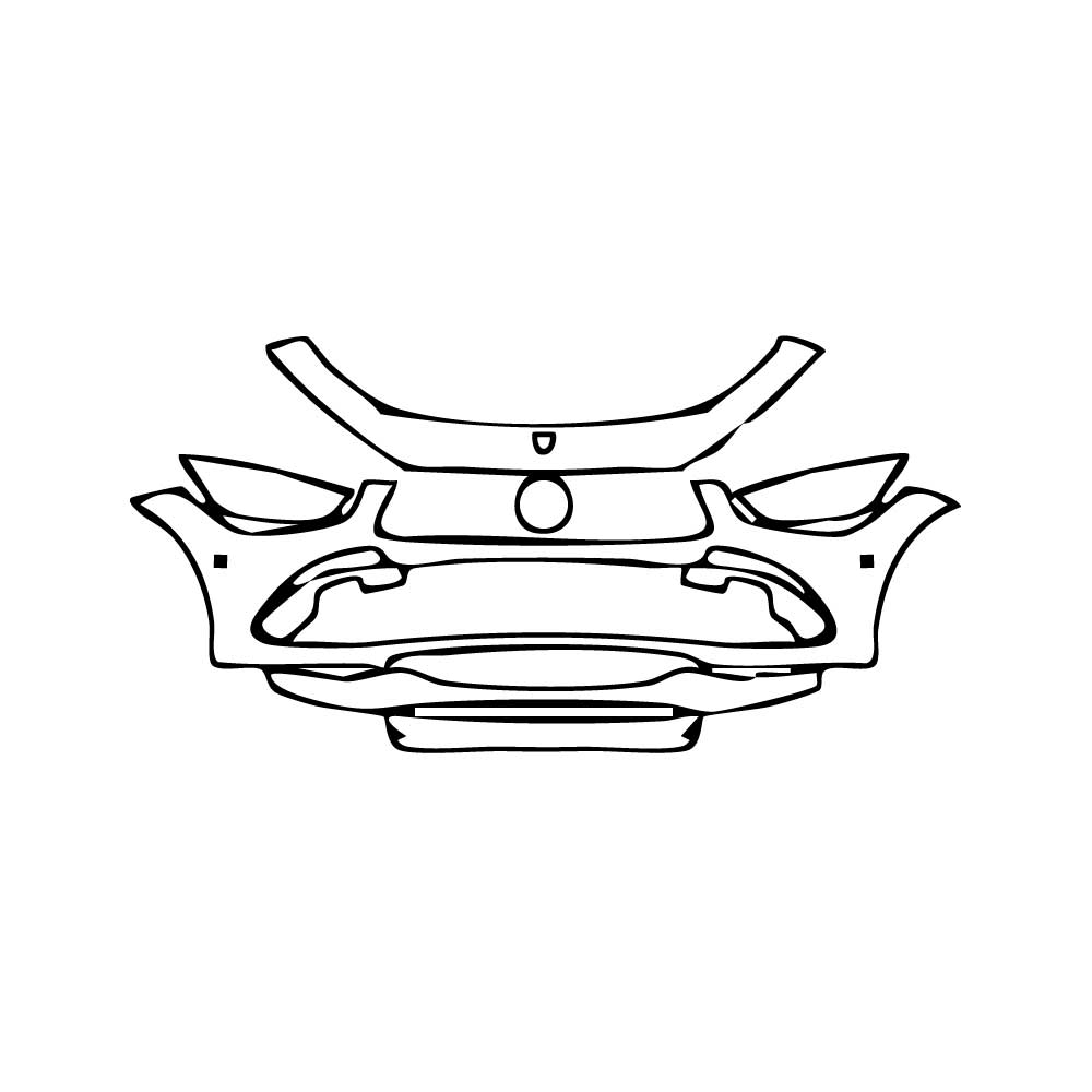 Pre-Cut PPF Mercedes-Benz AMG GT 4-Door 53 2019 - PPF-Kits