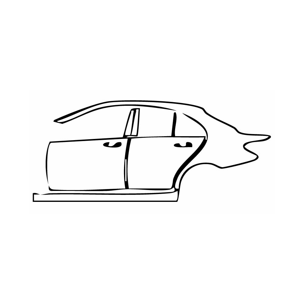 Pre-Cut PPF Mercedes-Benz C Class Sedan Base Standard Wheelbase 2015 - PPF-Kits