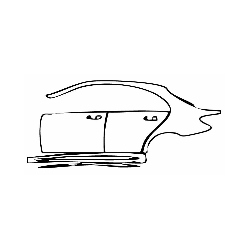 Pre-Cut PPF Mercedes-Benz C Class Sedan AMG C63 S 2015 - PPF-Kits