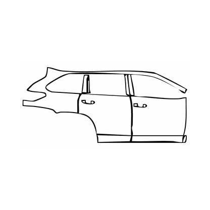 Pre-Cut PPF Toyota Highlander (CN) 2015 - PPF-Kits